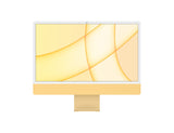 Demo - iMac (Retina 4.5K 24-inch 2021) M1 8‑core CPU and 8‑core GPU / Yellow