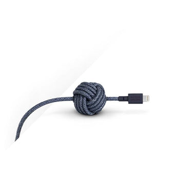 Native Union - Night Cable with Weighted Knot Lightning 10ft