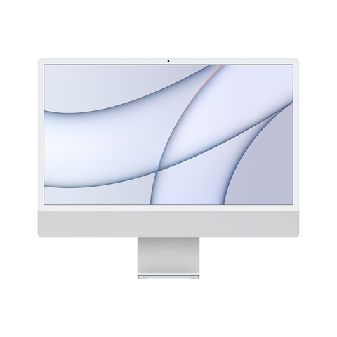 iMac (Retina 4.5K 24-inch 2021) M1 8‑core CPU and 8‑core GPU Silver 8GB unified 256GB SSD MGPC3LL/A