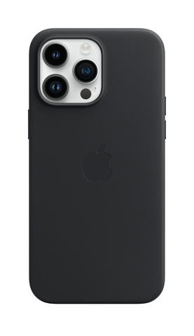 iPhone 14 Pro Max Leather Case with MagSafe  Midnight 